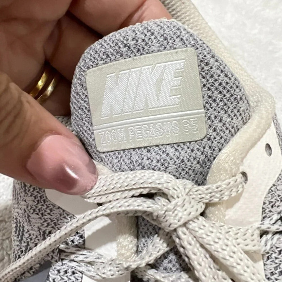 Nike Womens Gray Zoom Pegasus 35 Phantom Running Shoes Size 12 942855-004 - Picture 7 of 10